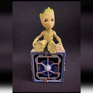 Interactive Groot and matching blue tooth speaker